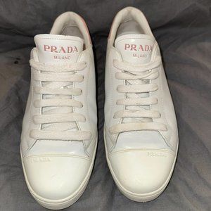 Prada Leather Sneakers